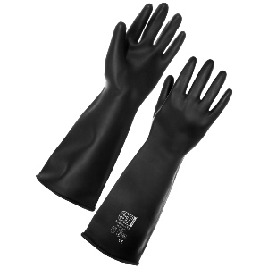 Image of Heavyweight rubber gauntlets, 17", P-A060104