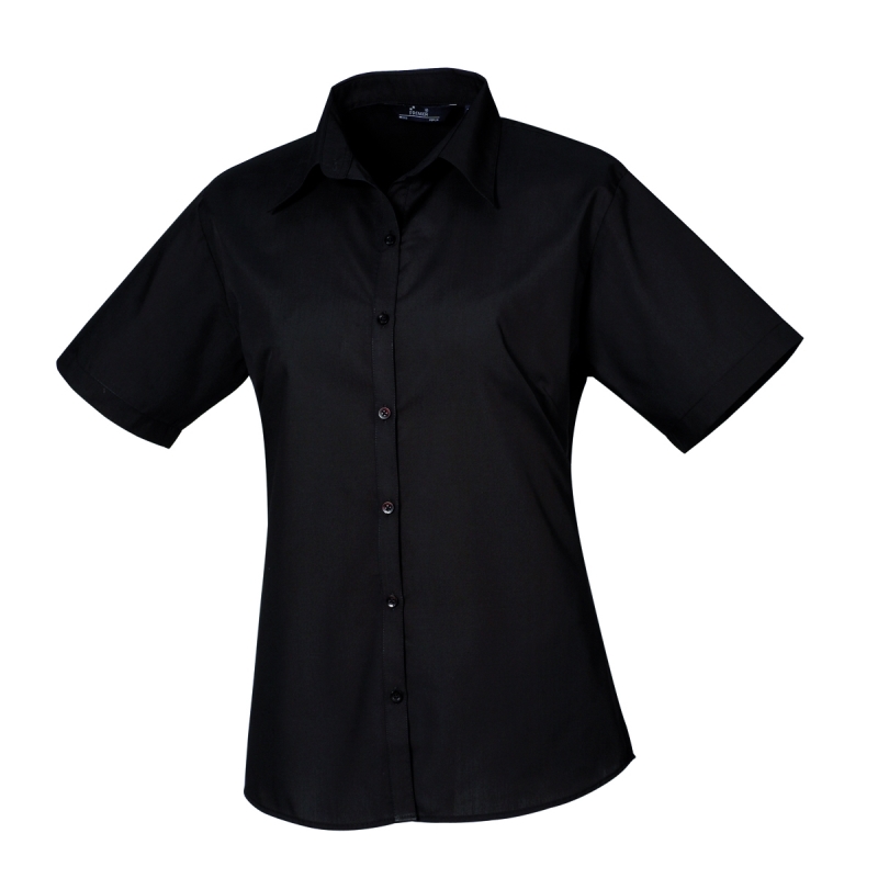 Ladies short sleeve classic shirt | WISE Worksafe