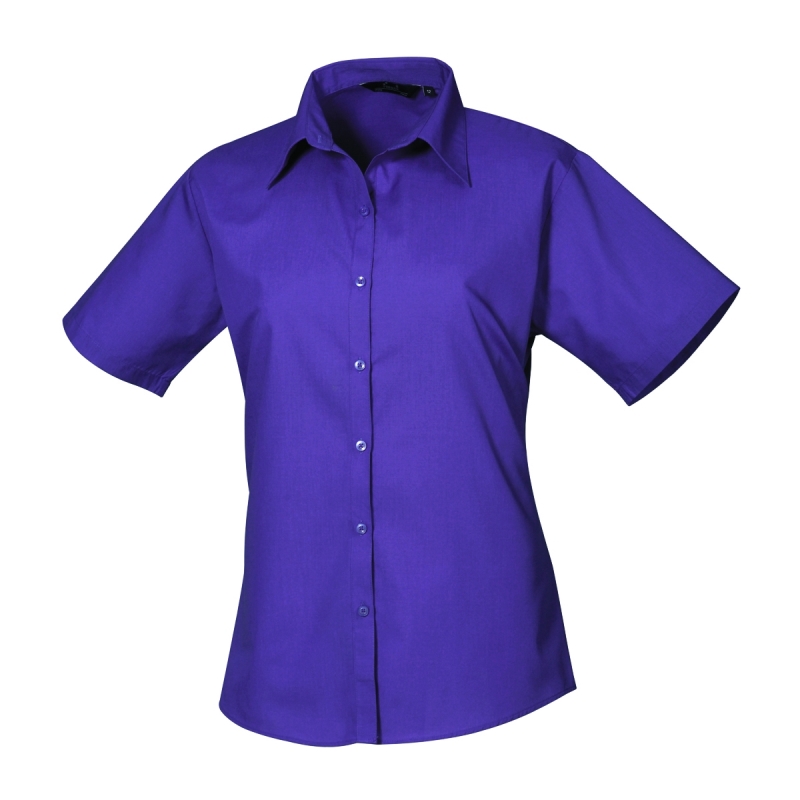 Ladies short sleeve classic shirt | WISE Worksafe