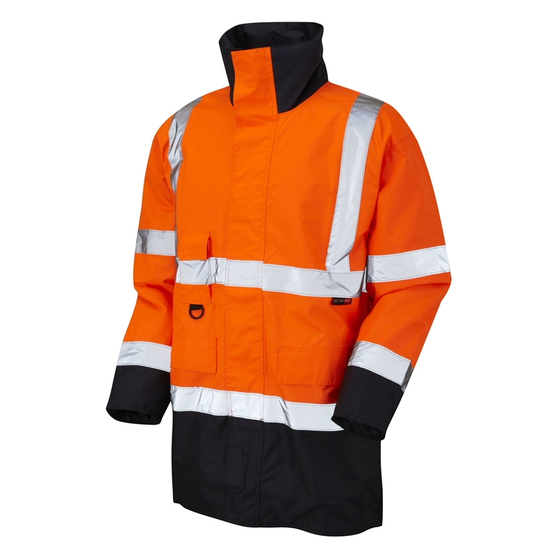 2-tone hi-vis traffic jacket | WISE Worksafe