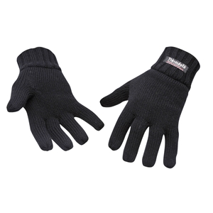 Image of Thermal knitted full-finger gloves, P-A082906