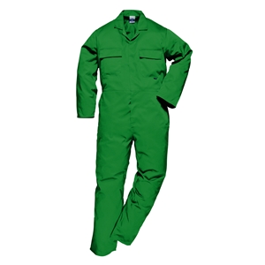 Image of Classic stud front coverall, Bottle, P-C02001