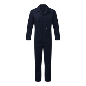 Image of Zip front coverall, Navy, P-C02003