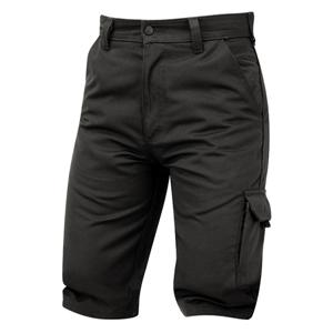Image of Deluxe cargo shorts, Black, P-C02071