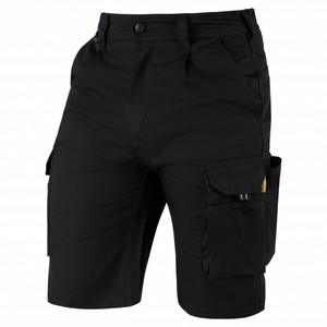 Image of EarthPro Deluxe cargo shorts, Black, P-C02081