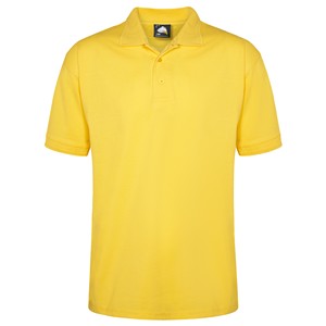 Image of Premium polo shirt, Yellow, P-C060203