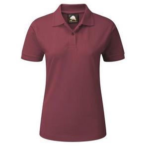 Image of Ladies premium polo shirt, Burgundy, P-C060213