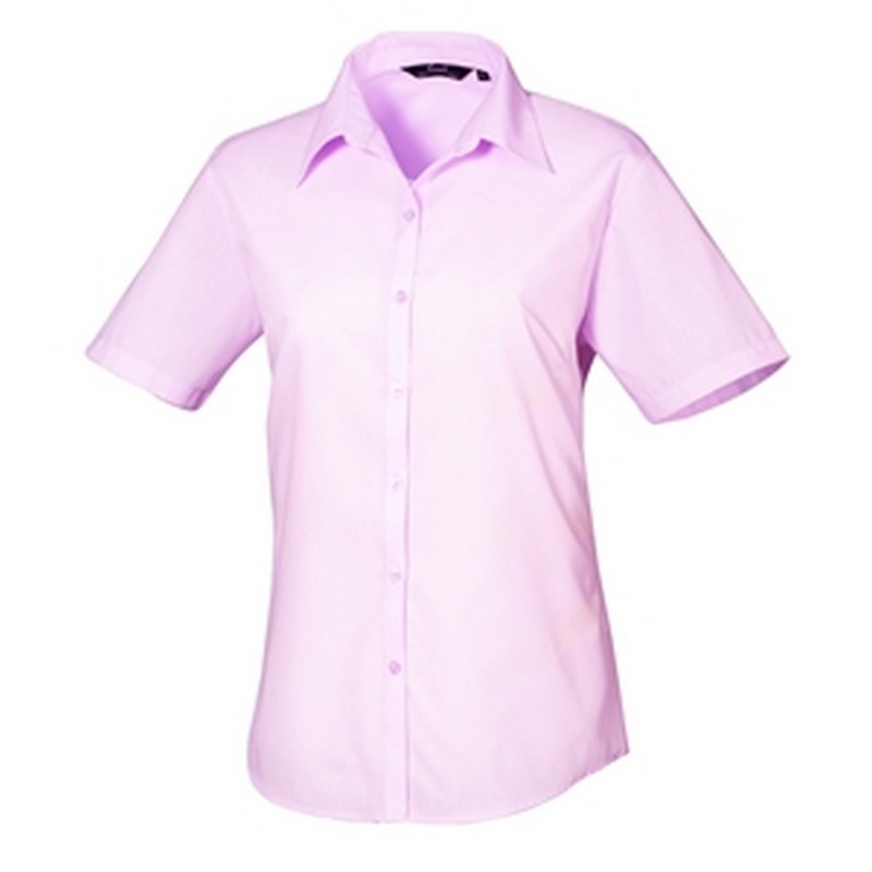 Image of Ladies short sleeve classic shirt, P-C060583
