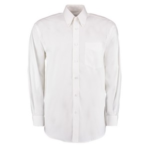 Image of Long sleeve oxford shirt, White, P-C06KK105