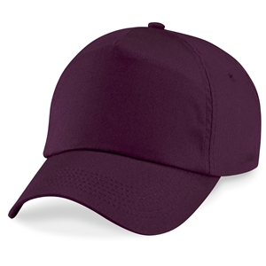Image of Baseball cap, Burgundy, P-C07BB01