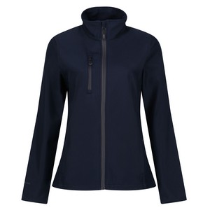 Image of Honestly Made recycled softshell jacket ladies, Navy, P-C12TRA616