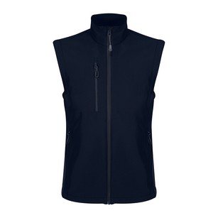 Image of Honestly Made recycled softshell bodywarmer, Navy, P-C12TRA858
