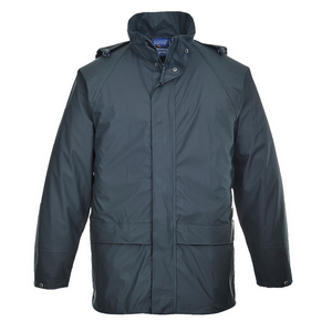 Image of PU waterproof rain jacket, Navy, P-C14FW50