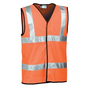Image of Hi-vis waistcoat, orange, P-C15SHV09