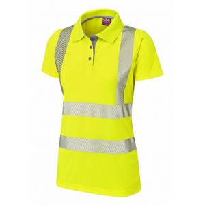 Image of Hi-vis Coolviz Ultra polo shirt ladies, Yellow, P-C15SHV62