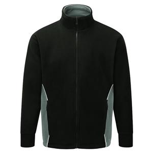 Image of Silverswift premium two-tone fleece, Black/Grey, P-C303180