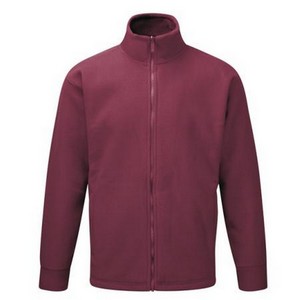 Image of Premium full zip fleece, Burgundy, P-C30CW601