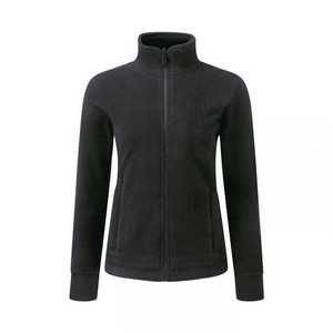 Image of Premium full zip fleece ladies, Black, P-C30CW602