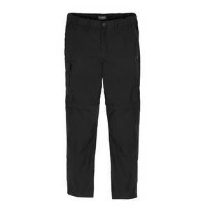 Image of Craghoppers Kiwi Convertible zip-off trousers, Black, P-C43CEJ005