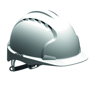 Image of JSP EVO 3 vented helmet, White, P-G07AJF160