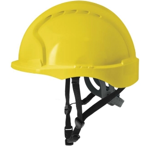 Image of JSP EVO 3 Linesman micro peak helmet, Yellow, P-G07AJG250