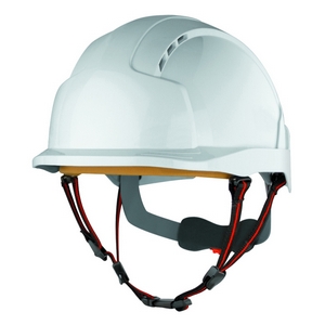 Image of JSP Skyworker climbing helmet c/w chin strap, White, P-G07AJS260