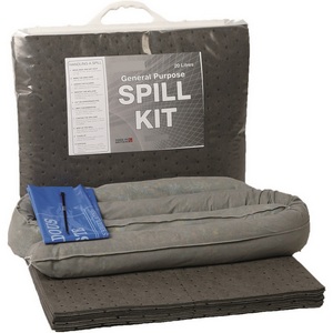 Image of General purpose maintenance spill kit in clip-top bag, P-K02SK002