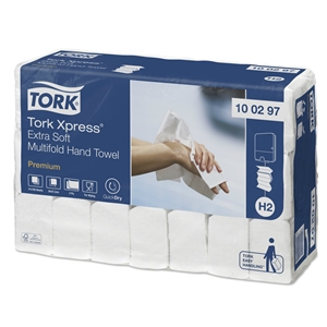 Image of Tork Xpress Extra Soft Premium multi-fold hand towels, P-L05HT006