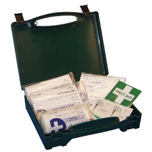 Image of 1-person travel first aid kit in box, P-N018021