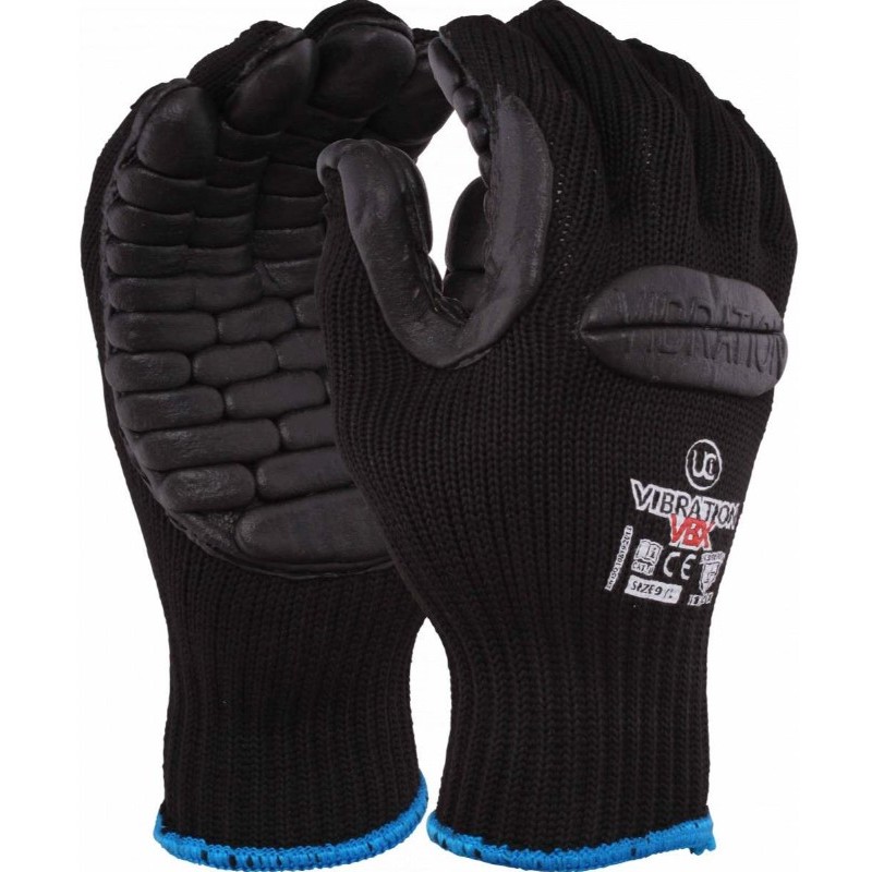Image of Anti-vibration gloves, P-A790BLK