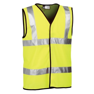 Image of Hi-vis waistcoat, yellow, P-C15SHV10