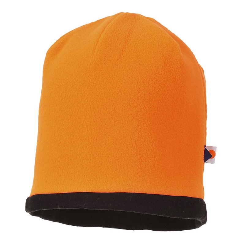 Image of Reversible hi-vis beanie hat , P-C30HA14
