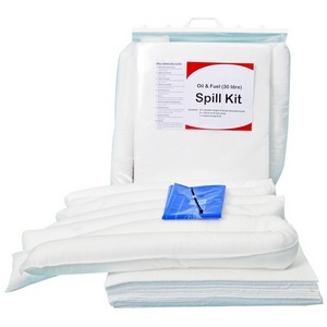 Image of Oil & fuel spill kit in clip-top bag, P-K02SK008