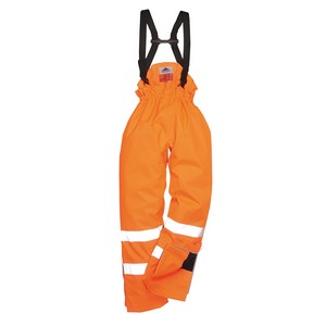 Image of Hi-vis FR anti-static breathable waterproof trousers, P-Z1163